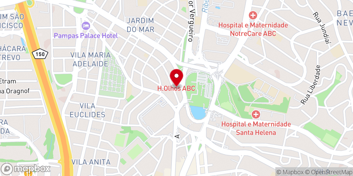 Map showing location of Igreja Pentecostal Deus Amor Sede Estadual