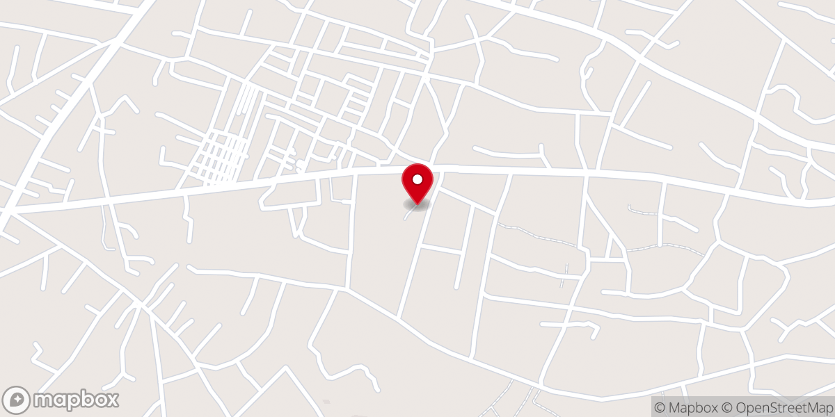 Map showing location of Ebenezer Church