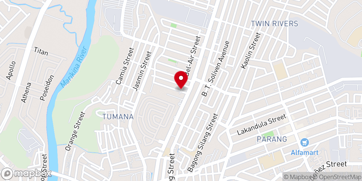 Map showing location of Lord Jesus Our Redeemer Church NCR East
