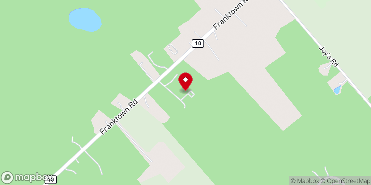 Map showing location of Fo Guang Shan Temple of Ottawa