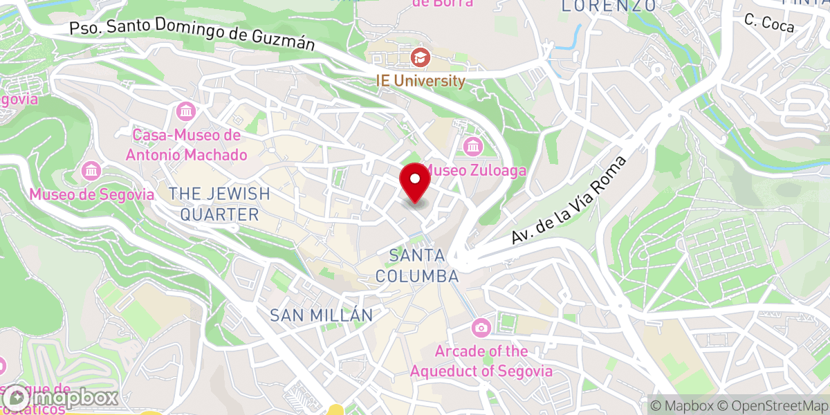 Map showing location of Monasterio de la Purísima Concepción (Concepcionistas Franciscanas)
