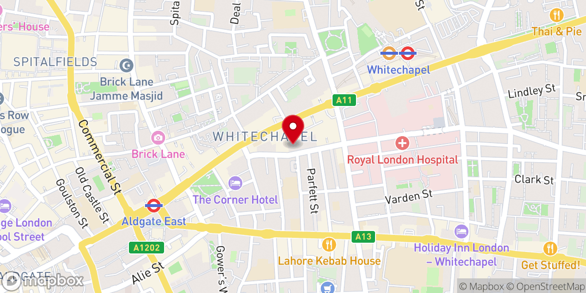 Map showing location of London Iqra Institute