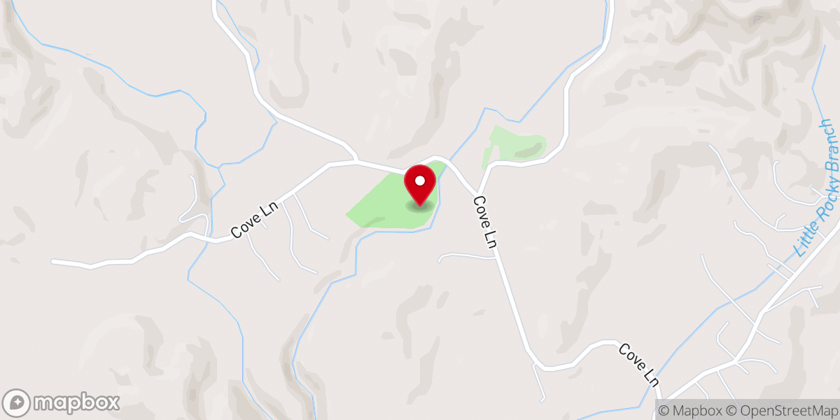 Map showing location of Indian Creek Camp and Ride