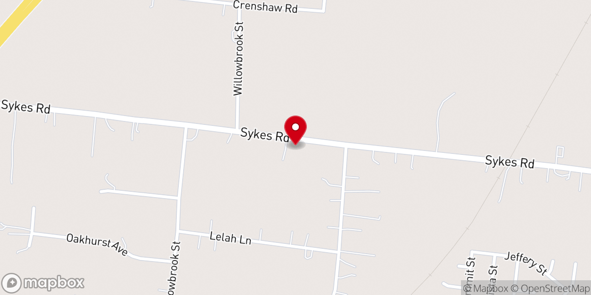 Map showing location of St. Anne's Episcopal Church