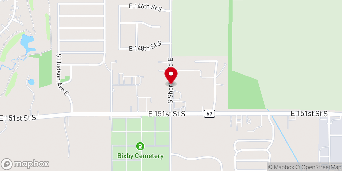 Map showing location of Church of the Hill