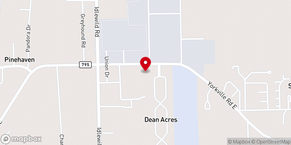 Map showing location of United Christian Child Dev