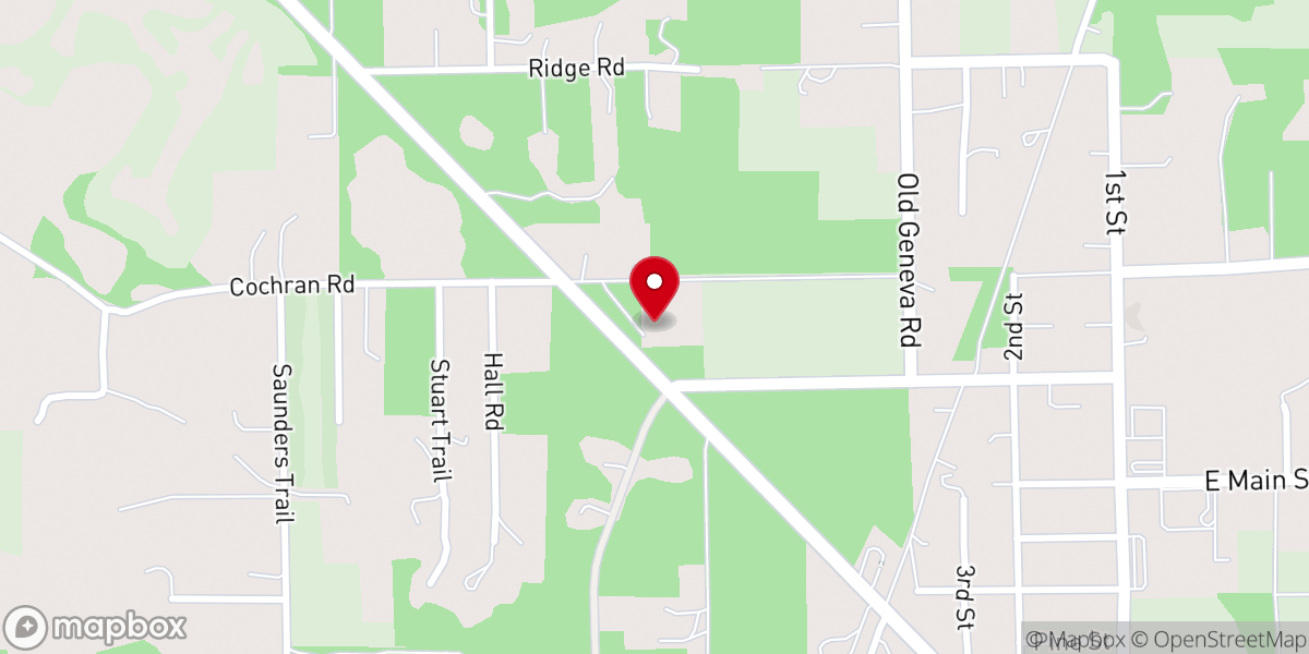 Map showing location of COMMUNITY CHURCH OF GOD