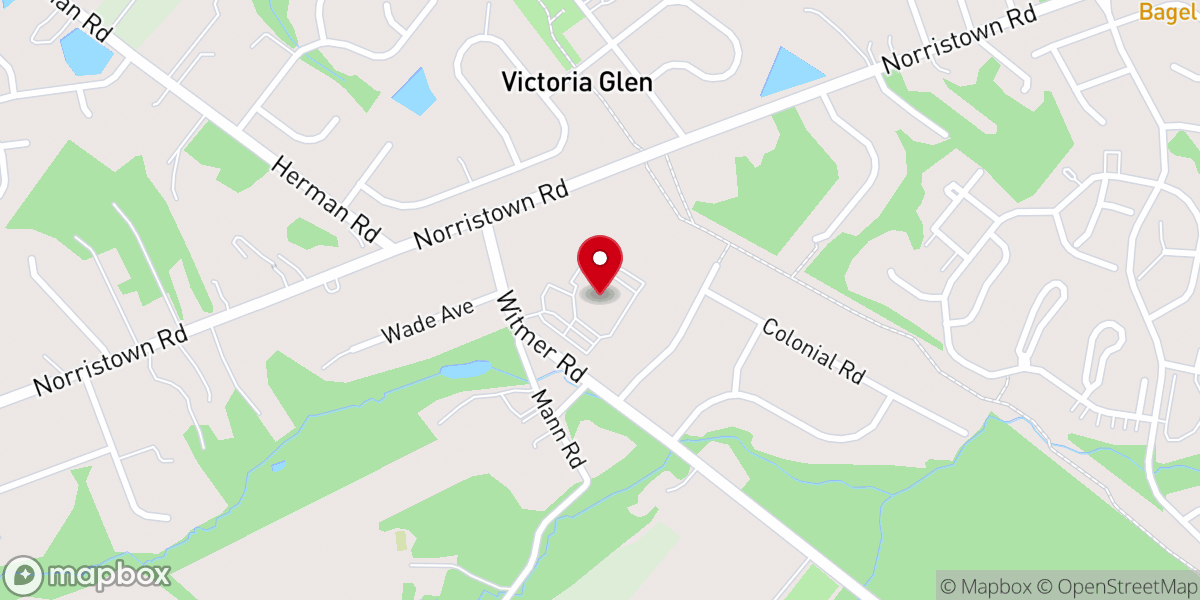 Map showing location of Eternal Life Mission Church