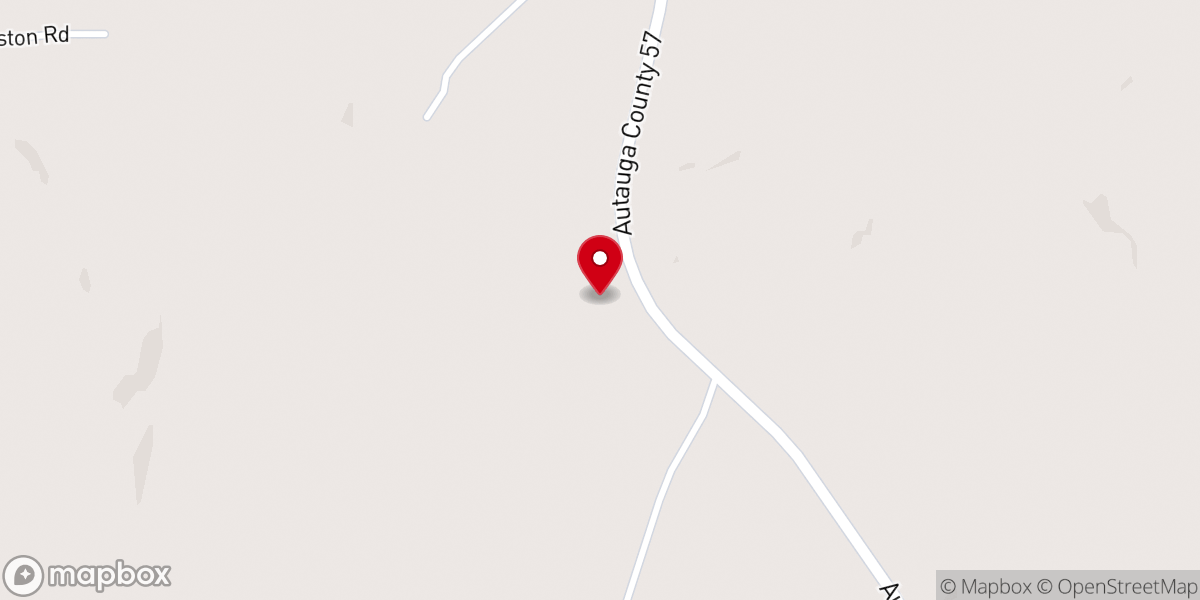 Map showing location of Friendship Church