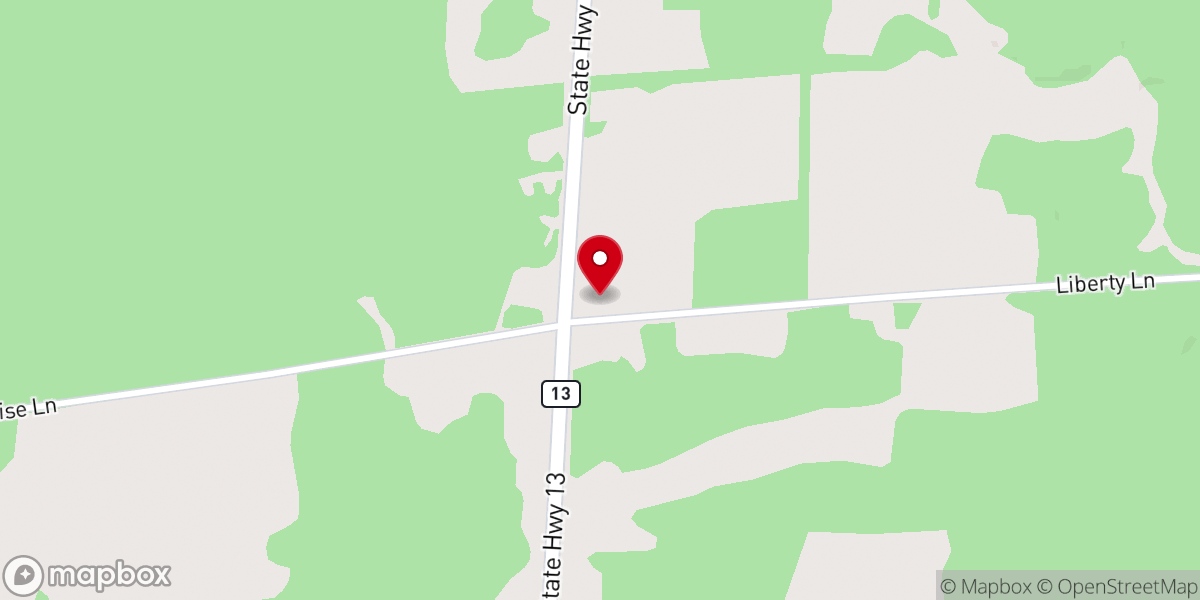 Map showing location of Victory Christian Center