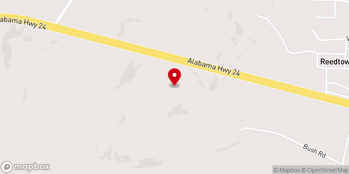 Map showing location of Cowboy Church of Franklin County