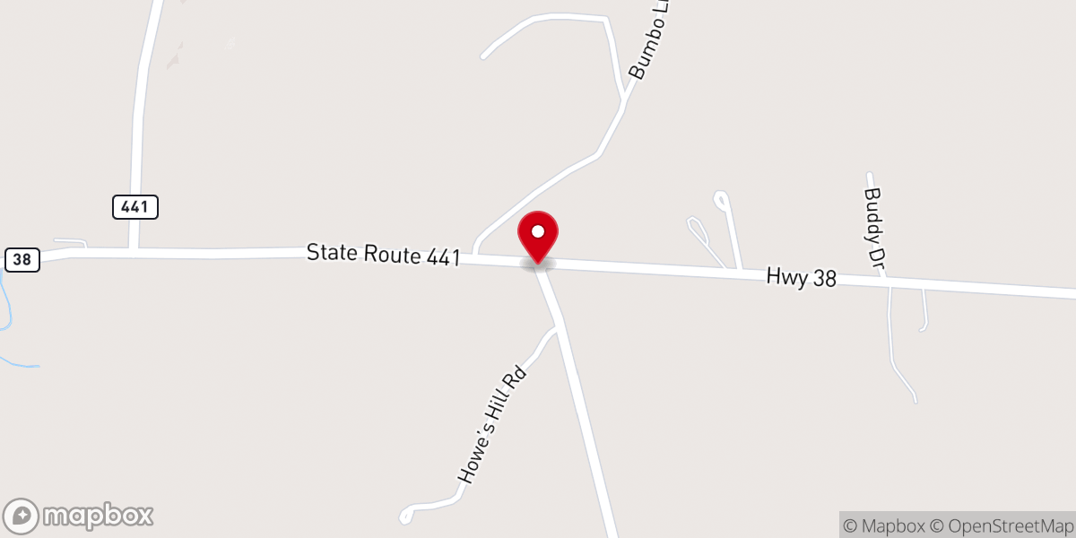 Map showing location of Parish Police Jury