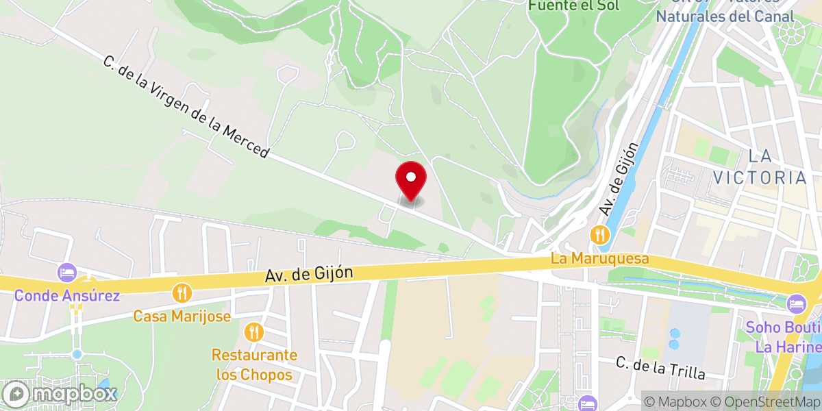Map showing location of Hermanas Mercedarias de la Caridad