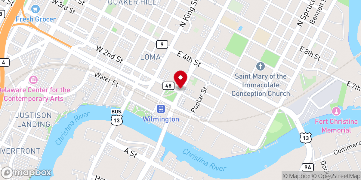 Map showing location of Harvest Church City of Grace