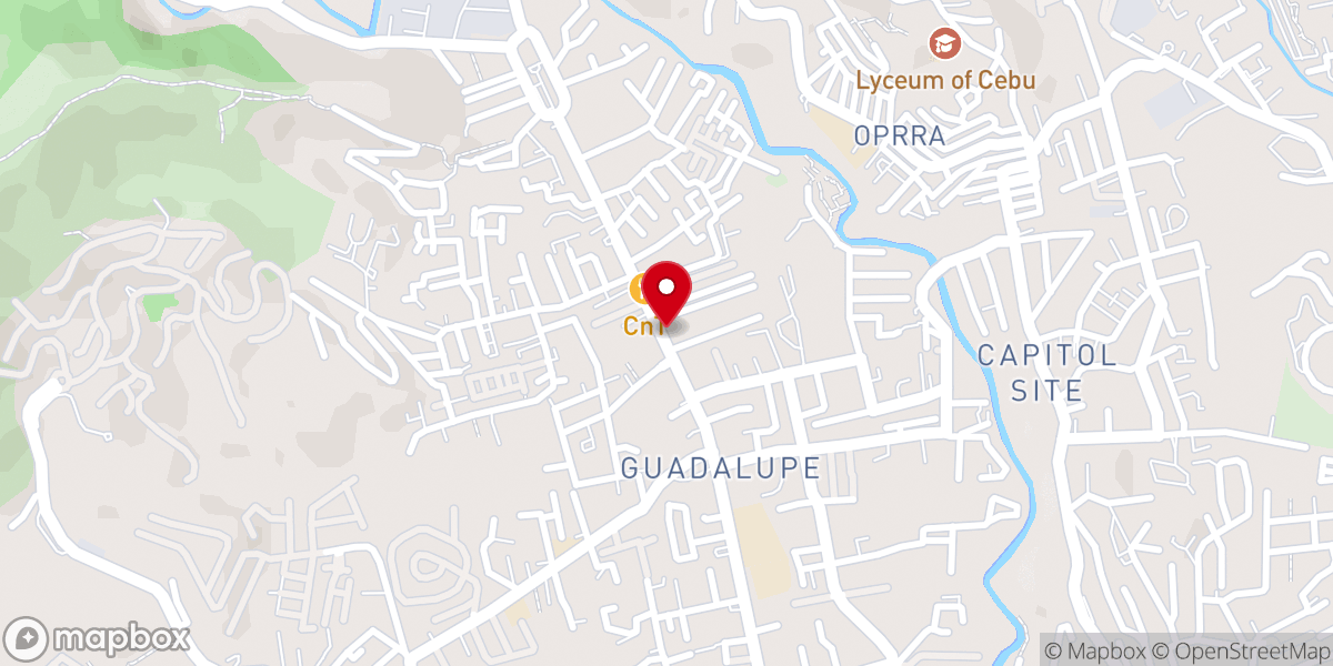 Map showing location of Central Philippines Convention of Southern Baptist Churches