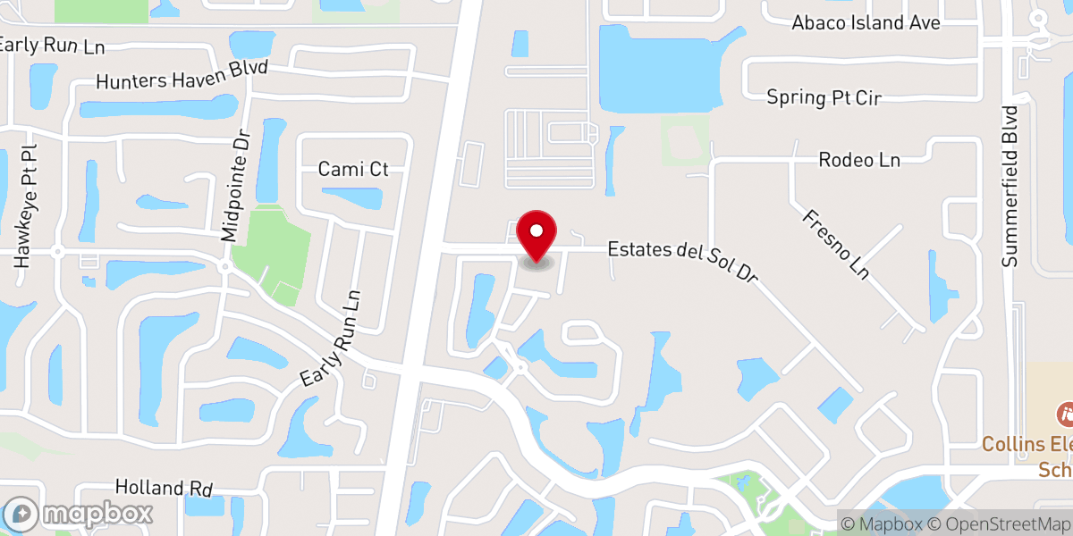 Map showing location of Christ Apostolic Church