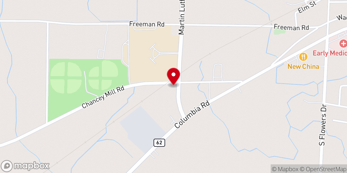 Map showing location of Remnant Nation-Blakely