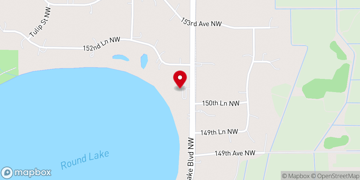 Map showing location of Andover Seventh-day Adventist Church