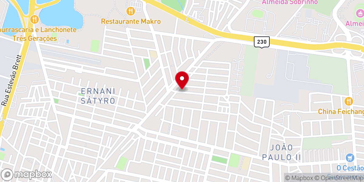 Map showing location of Igreja Evangélica Assembleia de Deus Missão do Brasil