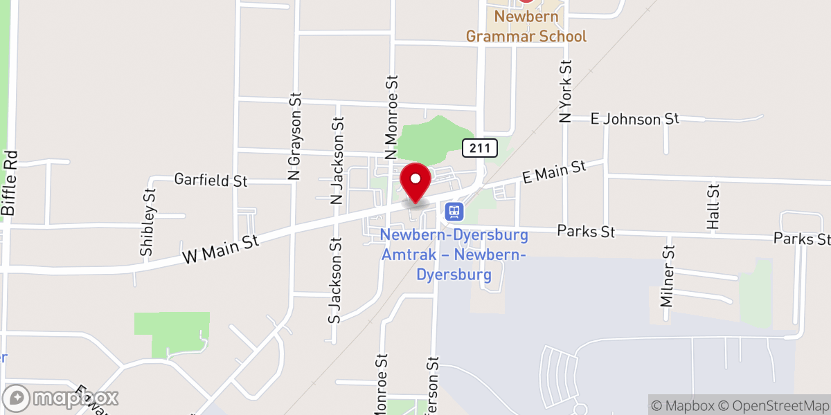 Map showing location of Dwelling Place Ministries