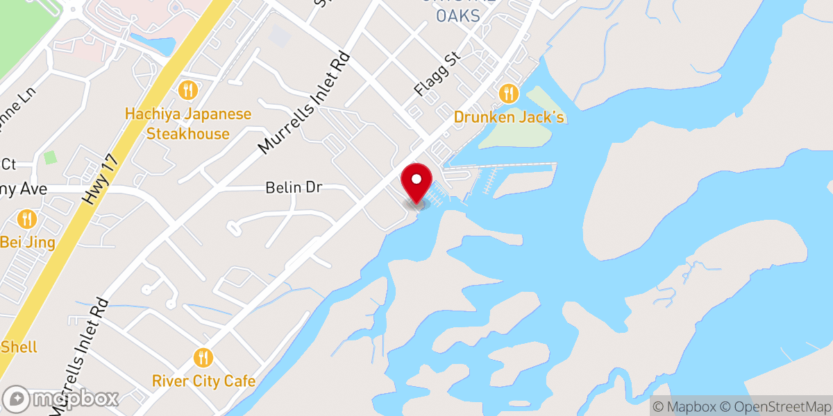 Map showing location of Public Boat Ramp