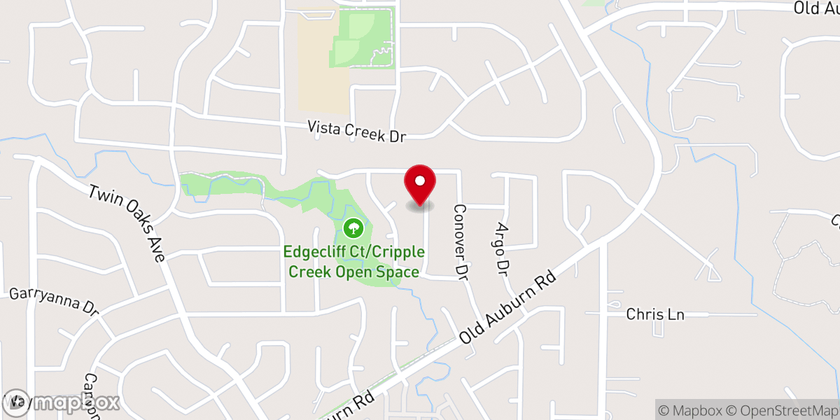 Map showing location of Living Grace Fellowship