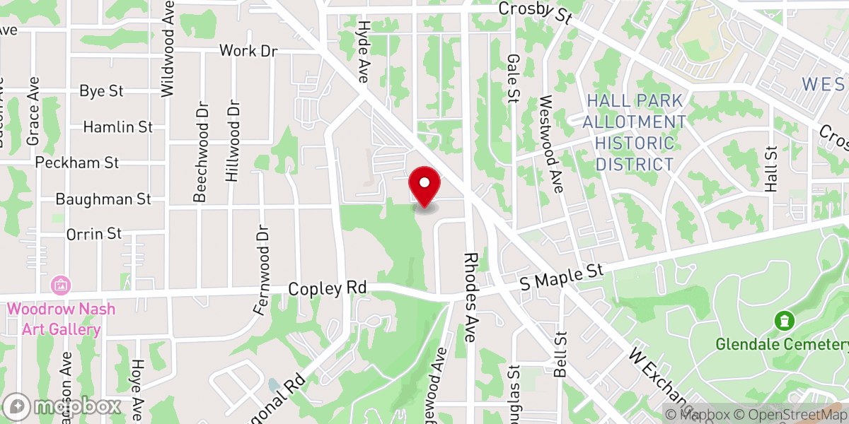 Map showing location of Friendship Apostolic Church of Christ