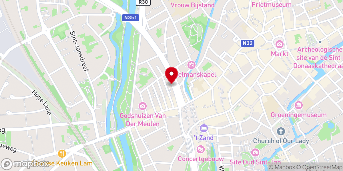Map showing location of Kerk J.Chr. H.L.D.