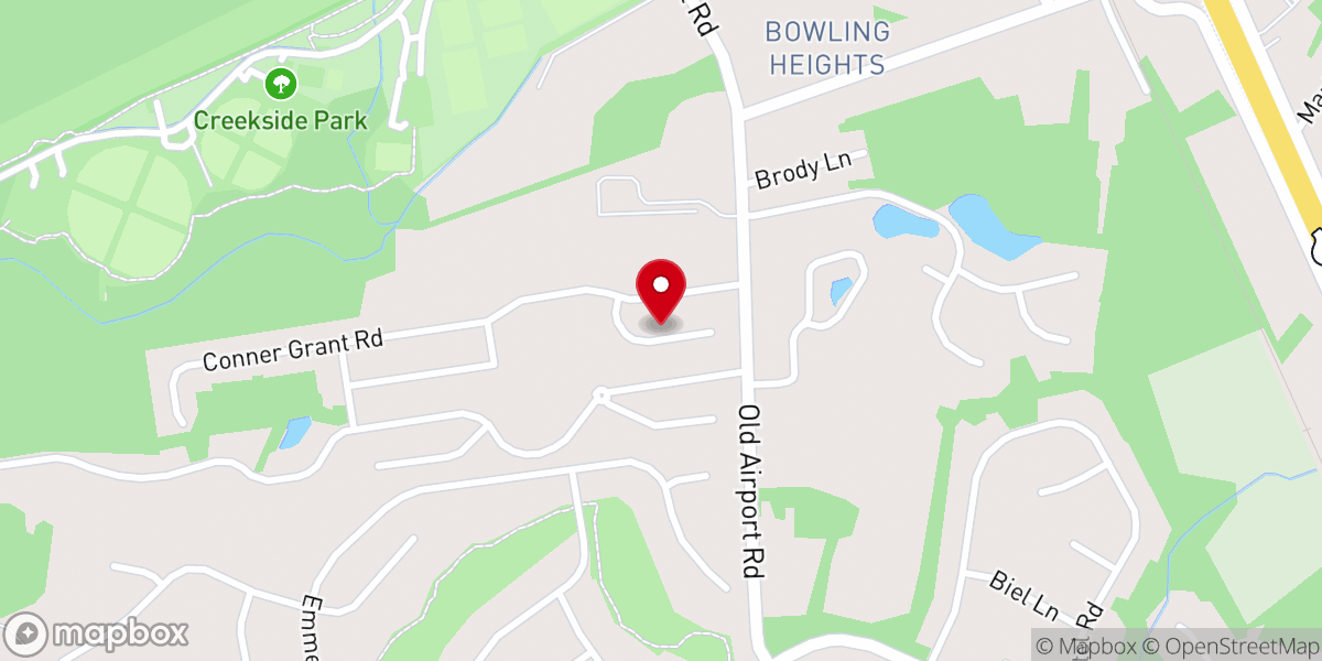 Map showing location of Reverend Carl Johnson