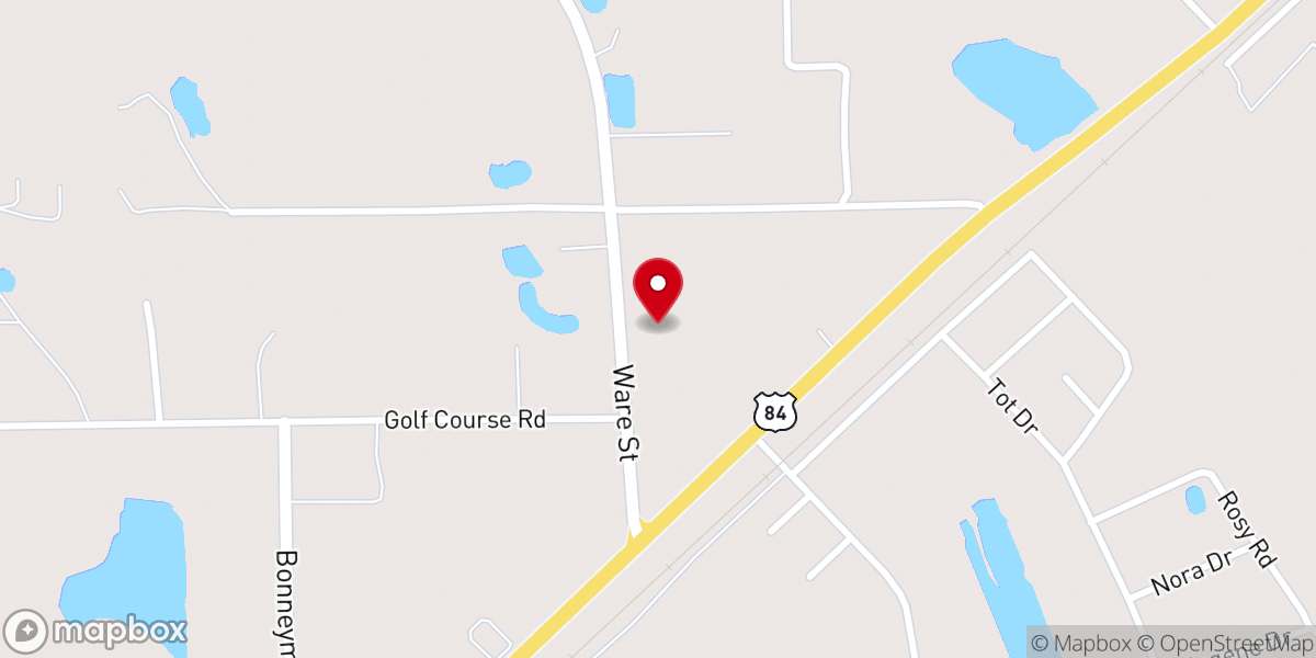 Map showing location of Destination Church