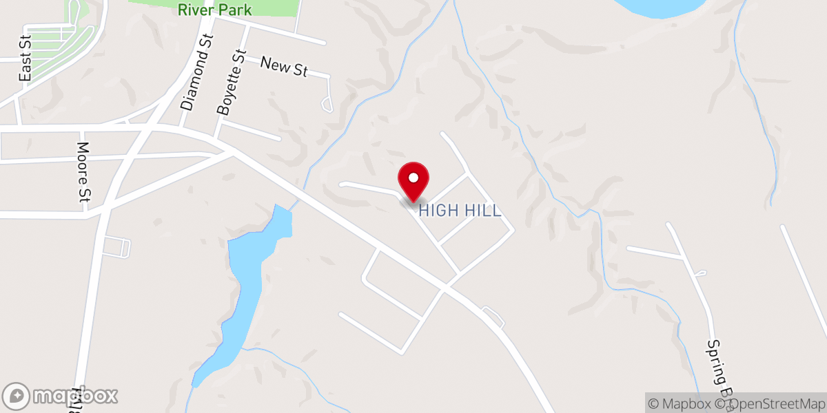 Map showing location of Saint Paul's Church of Murfreesboro - Food Distribution Center