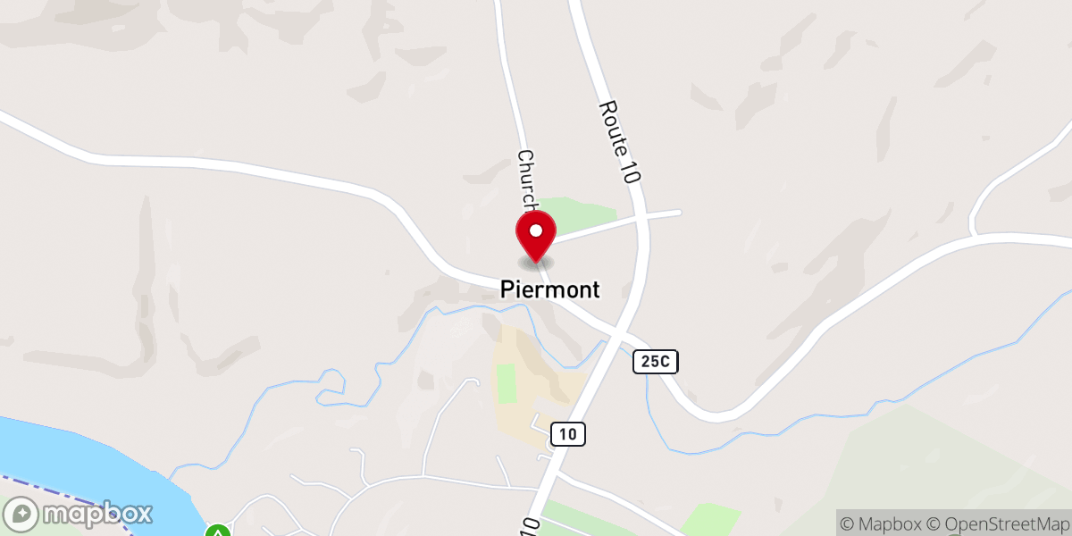 Map showing location of Church Street Salon