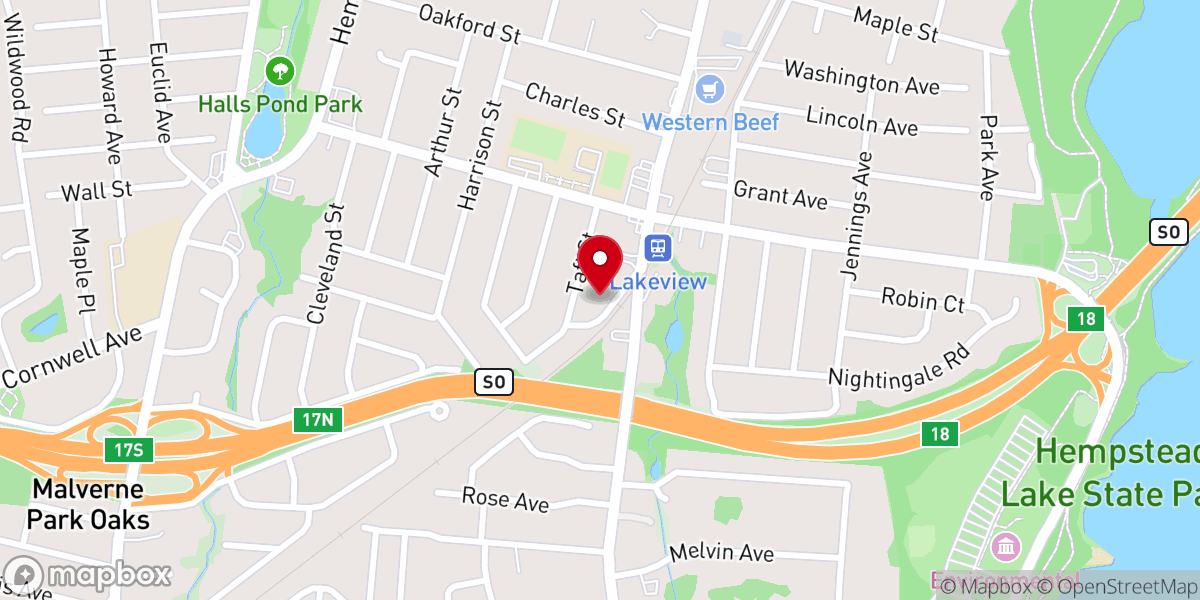 Map showing location of The Church of the Good Shepherd United Methodist