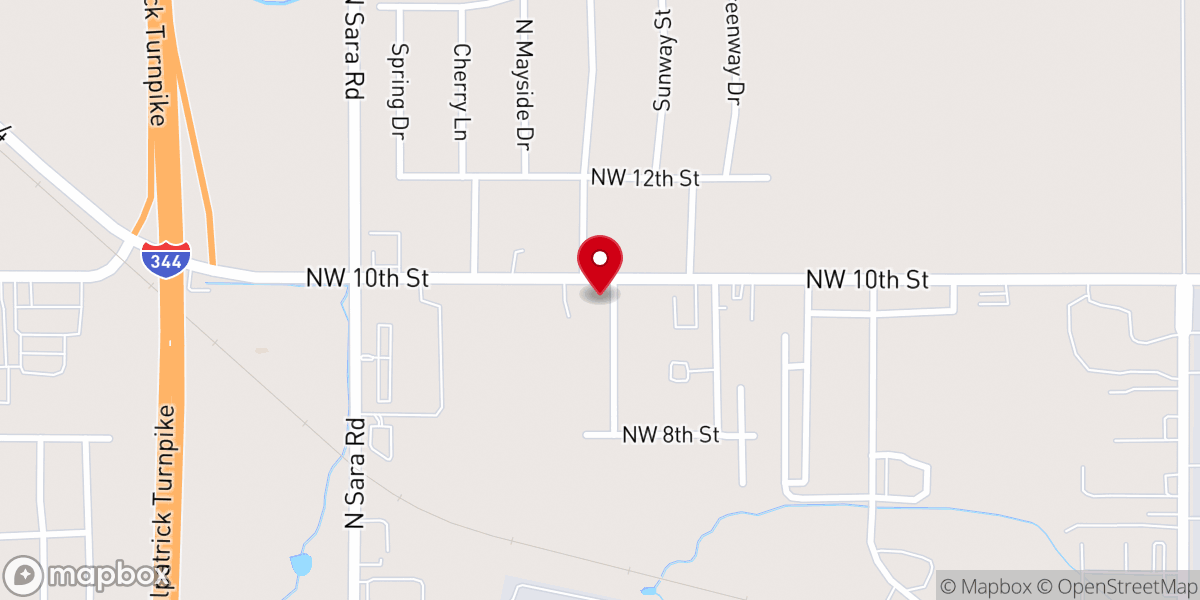 Map showing location of Victory Baptist Church of Yukon | Oklahoma City, OK