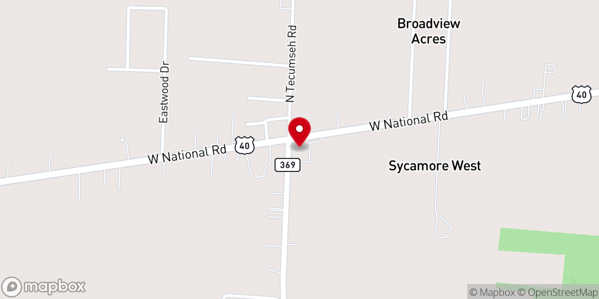 Map showing location of New Life Church