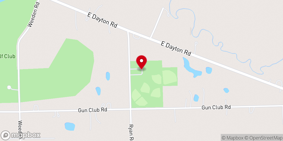 Map showing location of Knights of Columbus Council 3224