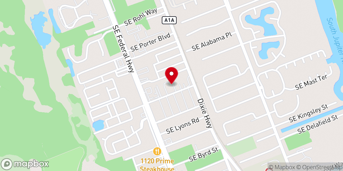 Map showing location of Church Street Chapel