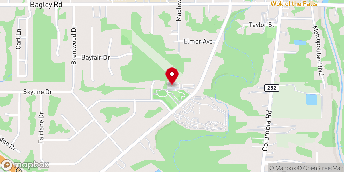 Map showing location of St. Innocent Orthodox Church
