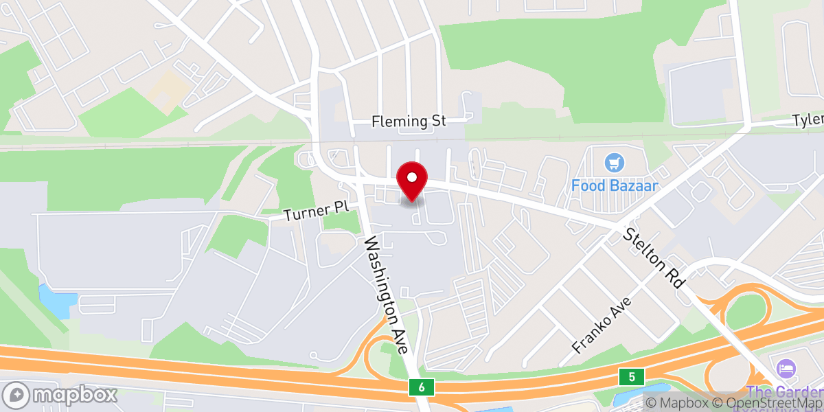 Map showing location of Abundant Life Worship Center