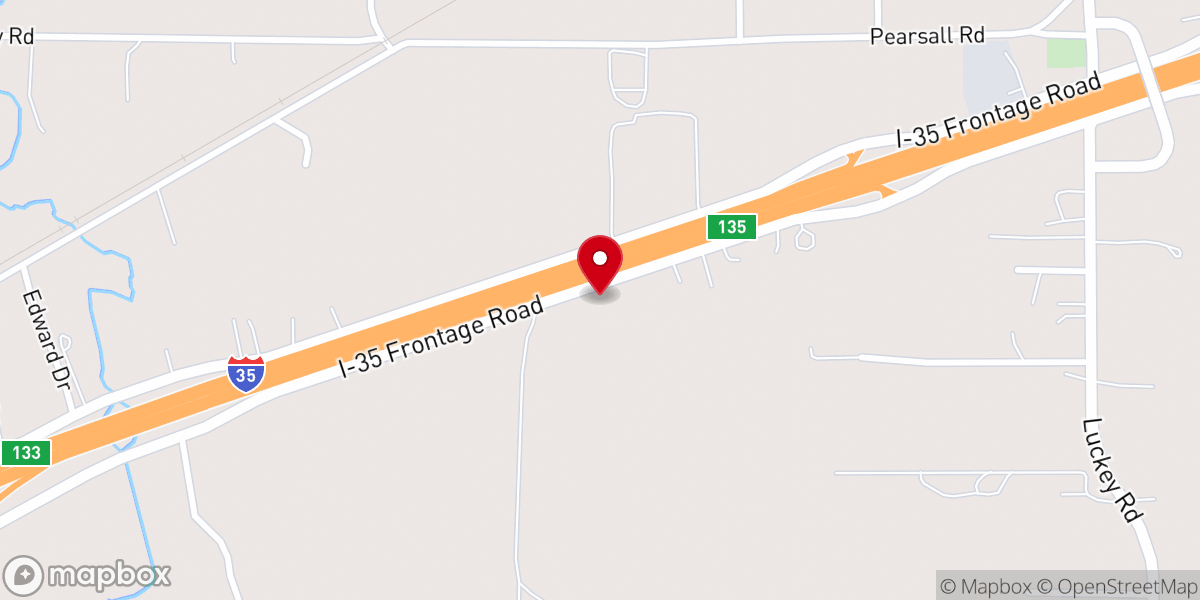 Map showing location of Luckey Storage & Flea Market