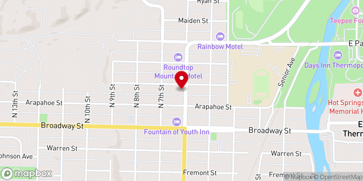Map showing location of Community Federated Methodist Church