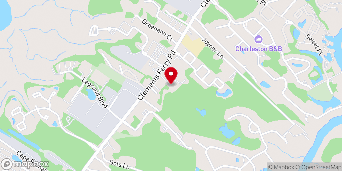 Map showing location of Holy Rock Community Church