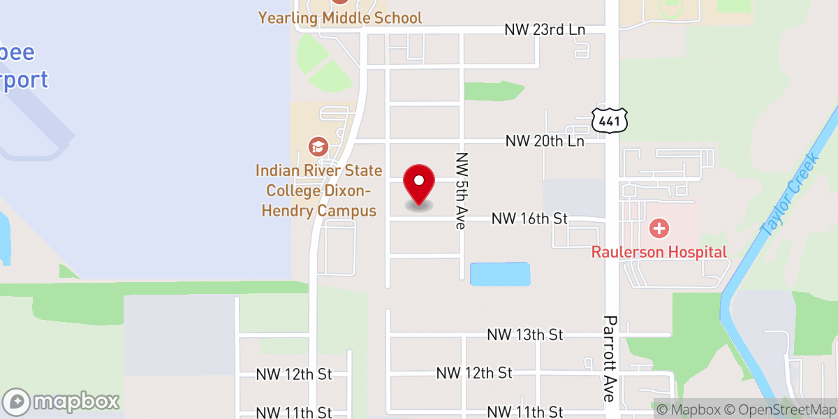 Map showing location of Big Lake Missions Outreach