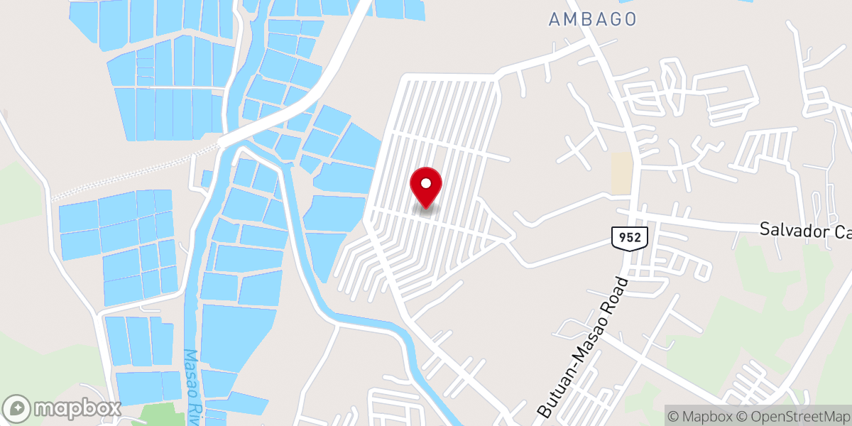 Map showing location of Emenvil Catholic Church