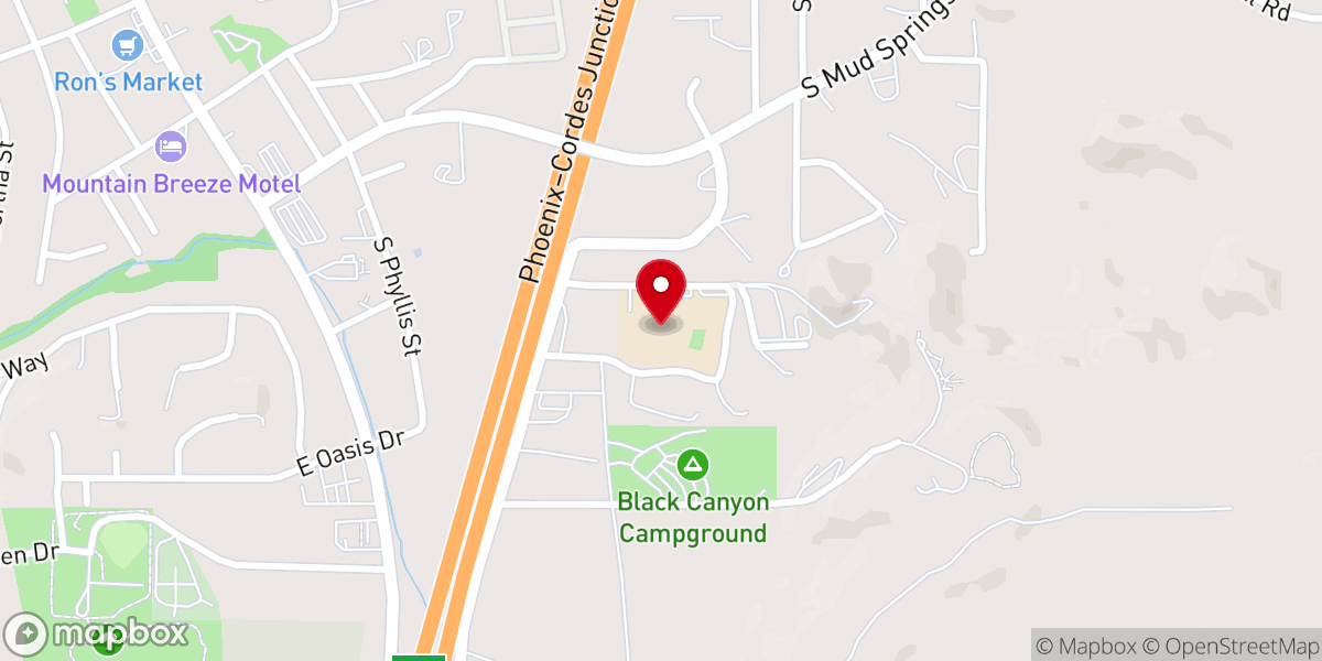 Map showing location of Family Church BCC