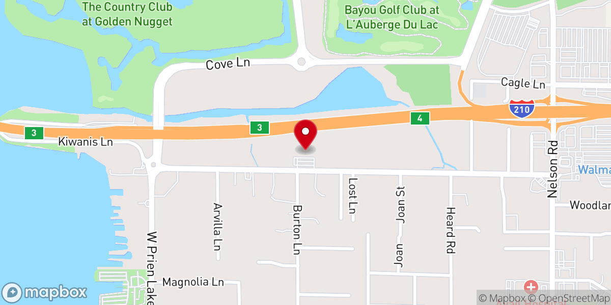 Map showing location of Christ Community Church