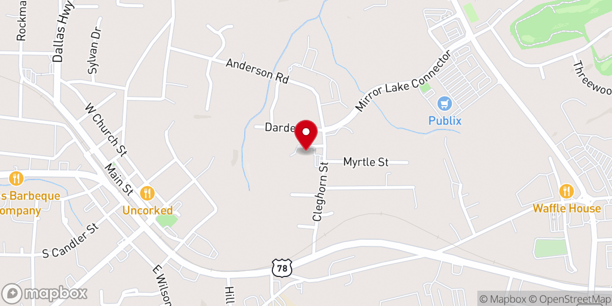 Map showing location of Assembly of the Saints Deliverance Church