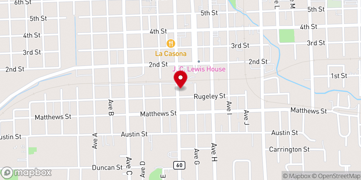 Map showing location of High Five Church