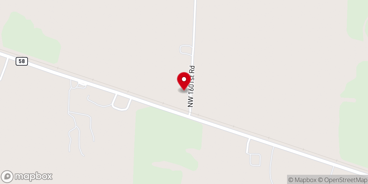 Map showing location of Kingsville Restoration Branch of Jesus Christ's Church