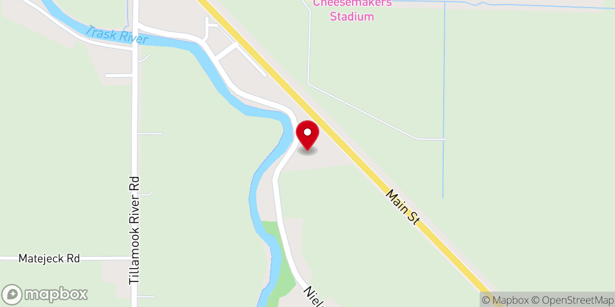 Map showing location of Ocean Breeze Baptist Church